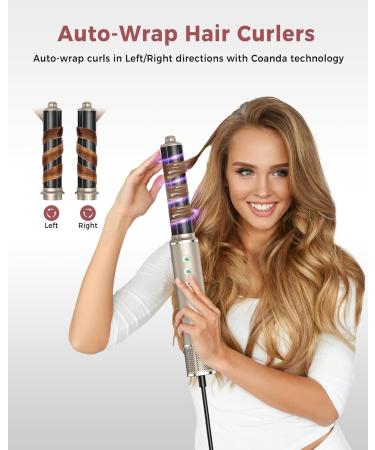 Buy Airstyler 5 in 1 - 11000 RPM Hairdryer & Multi-Style Hairstyler with Automatic Air-Curling | Quick Drying & Volume Brush | International Shipping - Buy Online on GoSupps.com