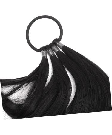 DOITOOL Braid Wig Ponytail Wig Braids Wig Hat Hair Wigs for Women Synthetic Ponytail Extention Hair Extensions for Braids Ponytail Extension Extend Girl Women's High Temperature Wire 90X5CM Black - Buy Online on GoSupps.com