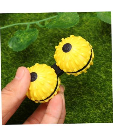 Buy Gatuida 1stk Pressure Relief Toy - Decompression Ball Massage Ball Yellow 7.36x3.56cm | International Shipping Available - Buy Online on GoSupps.com