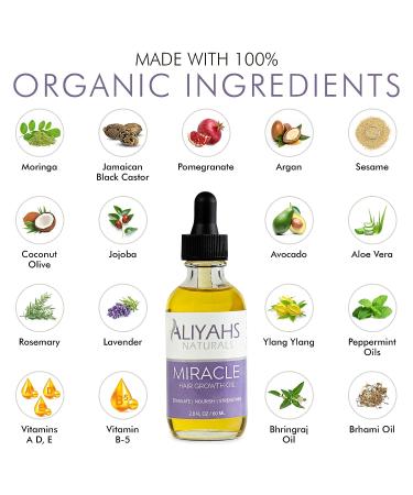 Hair Growth Oil - Nourishing Treatment for Visibly Thicker Hair & Scalp Coverage - Scalp & Hair Strengthening Formula - 60ml Cruelty-Free - Buy Online on GoSupps.com