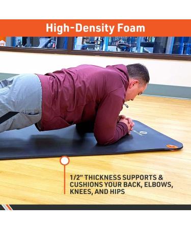 Body Sport 72-Inch Exercise Mat for Home Workouts - Thick Foam Fitness Mat for Effective Exercise Sessions - Buy Online on GoSupps.com