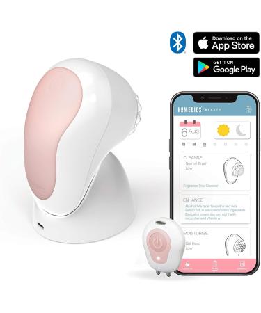 Shop Homedics Beauty Multi Sonic Face Cleaning Brush: Deep Cleansing Hydration & Skin Analyzer for Radiantly Beautiful Skin - Buy Online on GoSupps.com