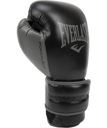 Everlast PowerLock2 Training Glove Black/Grey 16oz - Premium Quality for Optimal Performance - Buy Online on GoSupps.com