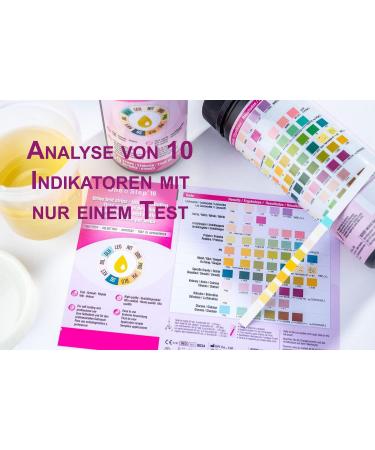 150 One-Step Urine Test Strips - 10 Indicator Health Tests for Urinary Tract Infections - At-Home Urine Analysis with Reference Color Card - 1 Pack - Buy Online on GoSupps.com