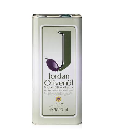 Buy Premium Greek Olive Oil - 5L Canister | Cold Extracted & Handpicked from Lesbos | Traditional Retro Design - Buy Online on GoSupps.com