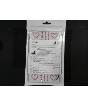 5 Sheets Self Adhesive Face Gems - 3D Rhinestone Stickers for Makeup & Festivals | Heart Star Moon Designs - Buy Online on GoSupps.com