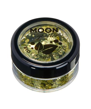 Biodegradable Eco-Glitter | 100% Organic Cosmetic Glitter for Face Body Nails Hair & Lips | Moon Glitter - 3G Box Set - Buy Online on GoSupps.com