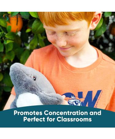 Sootheze Dolphin Scented Stuffed Animal Toy - Microwavable Hot Cold Therapy - Buy Online on GoSupps.com