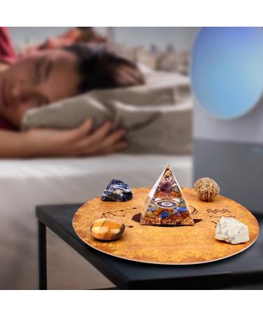 Vuuuuv Horoscope Orgon Pyramid - Aquarius Medicinal Crystal Gift Set | Zodiac Stones for Astrology Reiki & Meditation - Buy Online on GoSupps.com