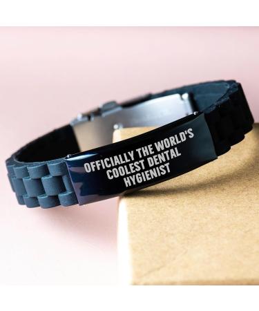 Funny Gifts for Dental Hygienists | Unique Stainless Steel Bracelet for Men - Perfect Father's Day Gift - Buy Online on GoSupps.com