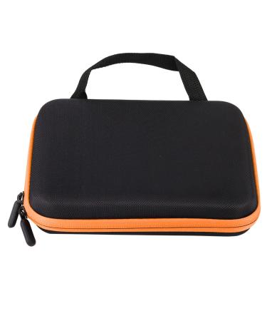 YUMILI Essential Oil Storage Bag 63 Compartments Portable Aromatherapy Essential Oil Storage Bag(Orange)