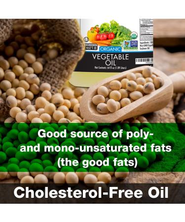 AVO ORGANIC 100% VEGETABLE Oil  64 Fl-oz (Half a Gallon) NO preservatives added - Buy Online on GoSupps.com