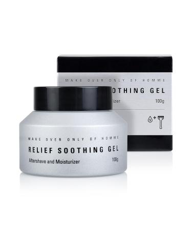 Mdoc Men s Relief Soothing Gel Aloe Vera After Shave Gel Soothes & Hydrates Irritated Skin Protects Post-Shave All Skin Types 100g - Buy Online on GoSupps.com