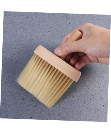 Premium Healeved Men's Shaving Brush & Hair Cleaning Brush | Barber Neck Brush for Salon Quality Clean - Buy Online on GoSupps.com