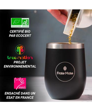 Yerba Mate Organic Detox Mate 500G | The Detox or Slimming Herbal Tea | Fat Burning Effect | Little Bitterness | Ideal for Hy - Buy Online on GoSupps.com