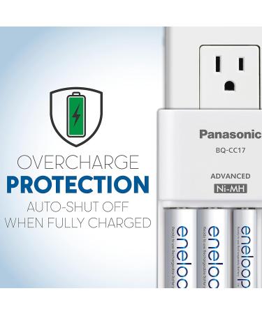 Buy Panasonic eneloop Rechargeable Batteries Power Pack | 10AA 4AAA & Charger - International Shipping Available - Buy Online on GoSupps.com