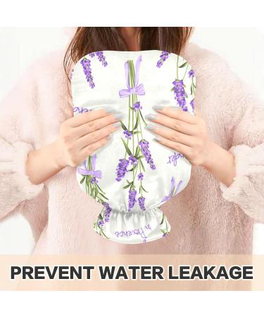 Buy Lavender Floral Hot Water Bottle | 2L Pain Relief & Hand Warmer | International Shipping - Buy Online on GoSupps.com