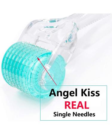 Angel Kiss 192 Advanced Derma Roller with Stainless Steel Needles - Microneedling Tool for Glowing Skin - Includes Storage Case - Buy Online on GoSupps.com