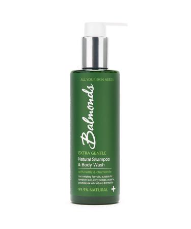 Balmonds - Shampoo & Body Wash - 7.1fl.oz. (200ml) - 100% Natural Shampoo & Body Wash - Soap Free Body Wash - Vegan & Cruelty Free - All Skin Types