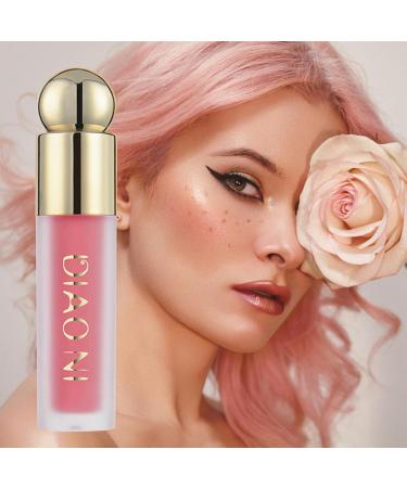 Liquid Blush Makeup - Soft Lightweight Cheek Tint Blendable Milk Blush | Sweatproof Waterproof Face Blush Long-Lasting Makeup Blush for Women Girl 5# - Buy Online on GoSupps.com