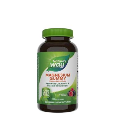 NATURES WAY Nature s Way Magnesium Gummies Promotes Calm 90 CT