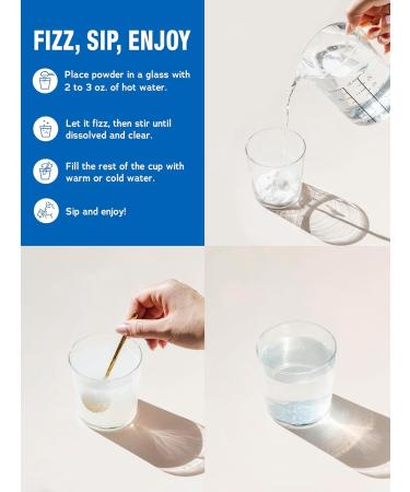 Natural Vitality Calm Magnesium Stick Packets | Relaxing Drink Mix Powder | On-The-Go Pouches | Gluten & Sugar-Free | 255mg Per Serving | 30 Count - Buy Online on GoSupps.com