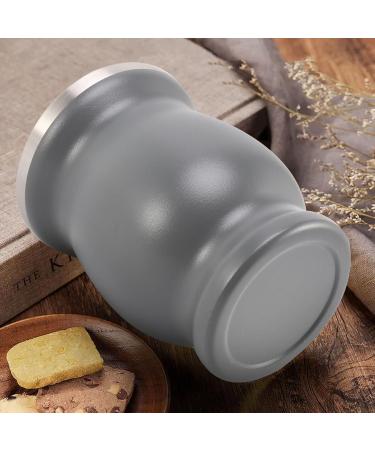Black Double-Wall Stainless Yerba Mate Gourd Tea Cup Set Coffee Water Cup with Yerba Mate Bombilla (Straw) - Buy Online on GoSupps.com