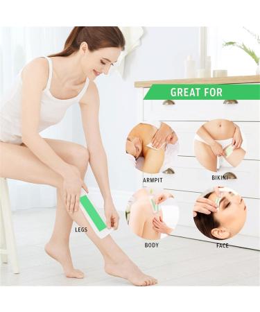 Buy Empty Wax Strips - 24 Pcs Body Hair Remover | Fast Skin-Friendly Universal Wax Strips with Plant Extracts for Legs & Bikini HMLTD - Buy Online on GoSupps.com