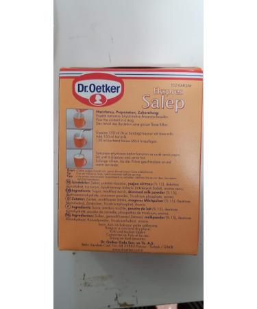 Dr. Oetker Salep Flavoured Instant Powder Drink 4 Pouch 4x20g by Dr. Oetker - Buy Online on GoSupps.com
