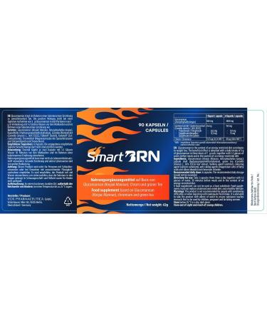 Smart BRN: 90 Vegan Capsules - Faster Results, Natural Ingredients, No Side Effects - Buy Online on GoSupps.com