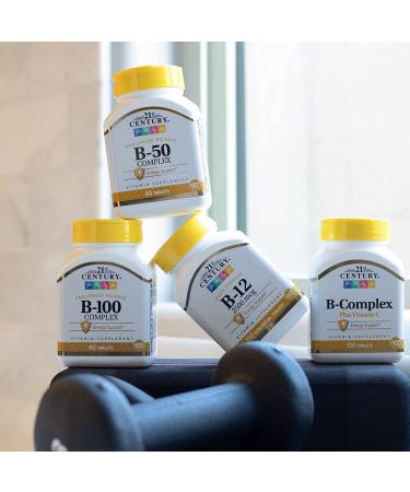 21st Century B-12 2500 mcg Sublingual Tablets - 110 Count for Energy & Vitality - Buy Online on GoSupps.com