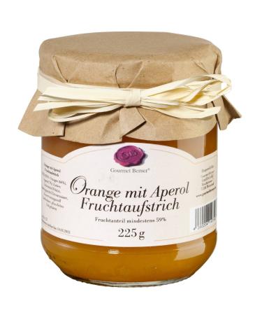 Gourmet Berner Orange with aperitif in a 225g glass