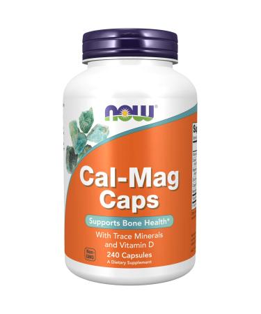 Now Foods Cal-Mag Caps 240 Capsules