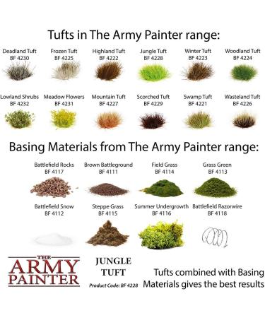 Battlefield Jungle Tuft - High-Quality Terrain for Wargaming - Buy Online on GoSupps.com