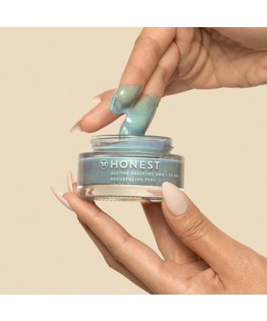 Honest Beauty All the Feels Resurfacing Peel | 10% AHA + 2% BHA Exfoliator | Vegan & Cruelty-Free | Renew Your Skin 1.7 oz - Buy Online on GoSupps.com
