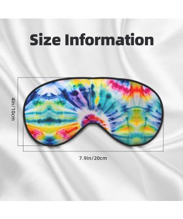 Beautiful World Rainbow Tribe Print Unisex Sleep Mask | Double-Sided Eye Mask for Sound Sleep & Skin Care | International Shipping Available - Buy Online on GoSupps.com