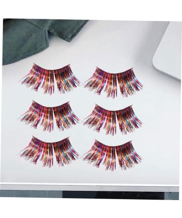 FRCOLOR Natural Layered Eyelashes 3 Pairs false lashes Fake Eyelashes Halloween Performance Eyelashes Halloween Makeup Eyelashes Halloween Eyelashes Curly False Eyelashes - Buy Online on GoSupps.com
