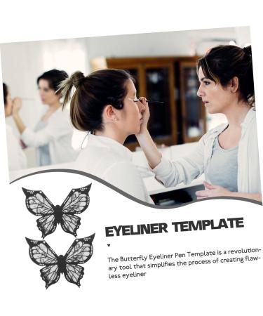 WOONEKY 2pcs Eyeliner Template Eye Liner Pencils Wing Eyeliner Stamp Eyeliner Stencil Makeup Tool - Buy Online on GoSupps.com