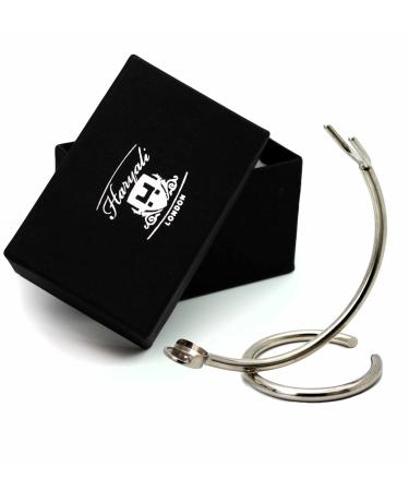 Men's Shaving Razor Holder/Stand Made with Stainless Steel (Chrome Finish).