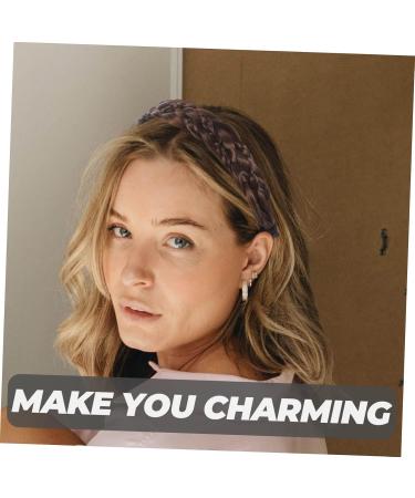 PLAFOPE Braided Headband Simple Style Girl Hairband Plaited Wig Headband Hair Decor for Women Outdoor Headband Hair Ornament Anti-slip Headband Face Washing Headband Braid Headband - Buy Online on GoSupps.com