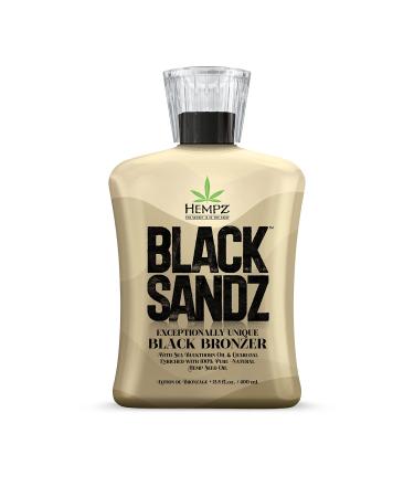 Hempz Black Sandz Unique Black Bronzer DHA & Cosmetic Bronzer 13.5oz - Buy Online on GoSupps.com