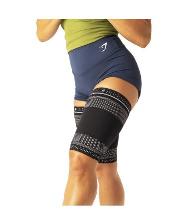 2 Pack- Copper Joe Thigh Compression Sleeves  Support for Quad, Groin, Hamstring, Arthritis, Running, Basketball and Baseball - Upper Leg Sleeves for Men and Women (Large) - Buy Online on GoSupps.com