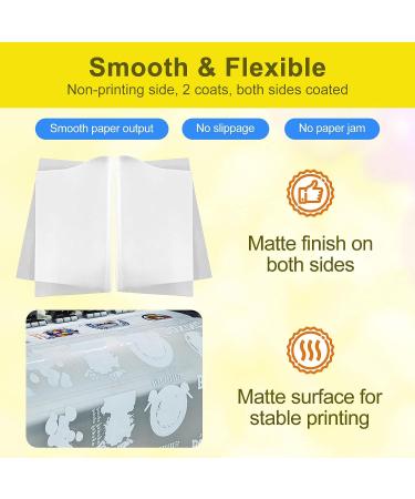 Yamation DTF Transfer Film A4 - 15 Sheets | Premium Double-Sided Matte Finish PET Transfer Paper for T-Shirts - Buy Online on GoSupps.com