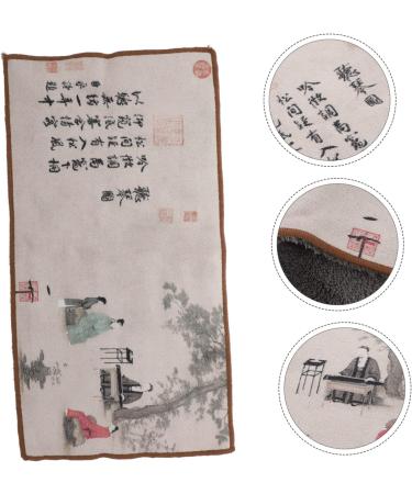 Zerodeko 4 Pcs Tea Cloth Microfiber Towels Cotton Tea Towels Water Absorbent Tea Towel Raising Pot Household As Shownx4pcs 30X15.5Xx0.2cmx4pcs - Buy Online on GoSupps.com