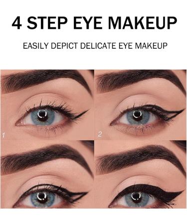 SOCLING Ayky Eyeliner Natural Black Eyeliner Cream Long Wear Waterproof Eyeliner 4 Colors Ayky Long Wear Gel Eyeliner 3pcs Eye Liner Waterproof Smudge Proof Smokey Eye Liners Eyeshadow Pen - Buy Online on GoSupps.com