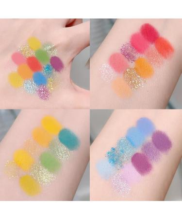 Tolenre Eyeshadow Palette Shiny 30 Colors Matte and Shimmer Eyeshadow Palette Colorful Eyeshadow Makeup Kit Rainbow Eye Palette Makeup for Holiday and Daily Use - Buy Online on GoSupps.com