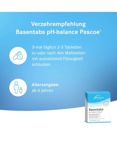 Pasco Basenabs PH-Balance - 100% Vegan Acid-Base Support with Magnesium Zinc & Calcium (100 Tablets) - International Shipping Available - Buy Online on GoSupps.com
