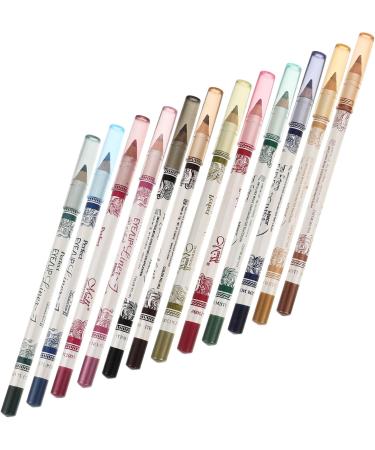  FRCOLOR FRCOLOR 12 Eye Suit 2 Pieces Sequined Outfit Eyebrow Pencil Flash Cosmetic - Buy Online on GoSupps.com
