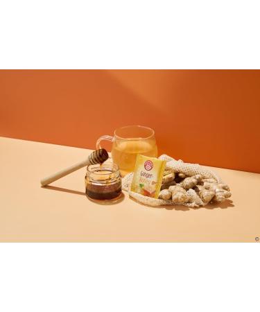 Teekanne World of Ginger and Honey Herbal Infusion Tea with Apple Orange Peels and Honey 20 Teabags - Buy Online on GoSupps.com