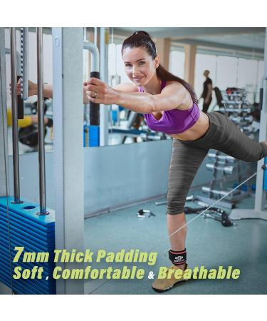 Seektop Cable Train Kickbacks Foot Loops - Padded Fitness Training Loops for Men & Women - Comfortable Pink Design - Buy Online on GoSupps.com